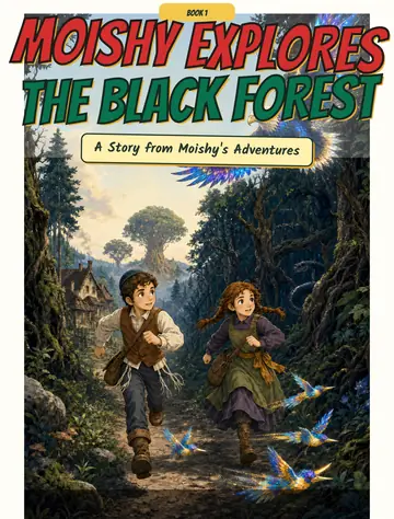 Couverture du tome 1, Moishy Explores the Black Forest