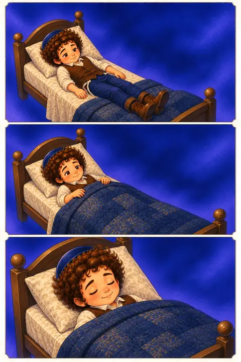 Illustration du tome 5, The Couch That Swallowed Moishy