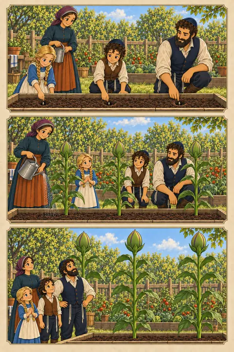 Illustration du tome 6, The Seeds from the Black Forest